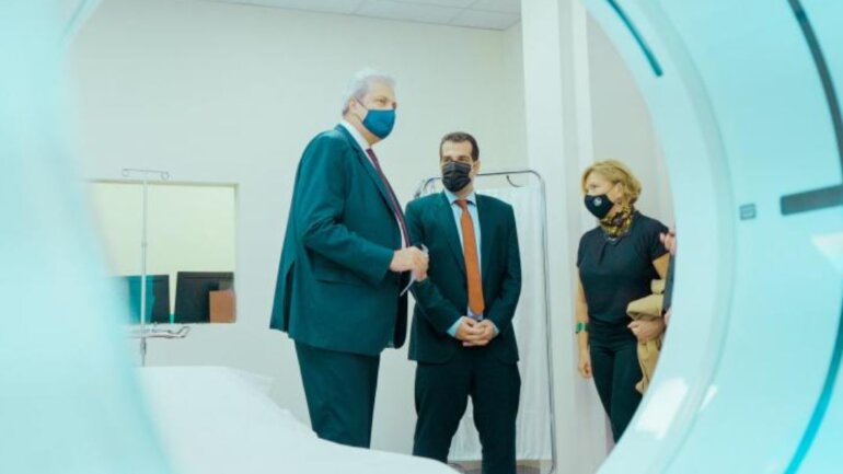 Το πλέον εξελιγμένο σύστημα αξονικής τομογραφίας δωρίζει η ΕΥΔΑΠ στο ΓΝΝΘΑ ‘’Η ΣΩΤΗΡΙΑ’’ 